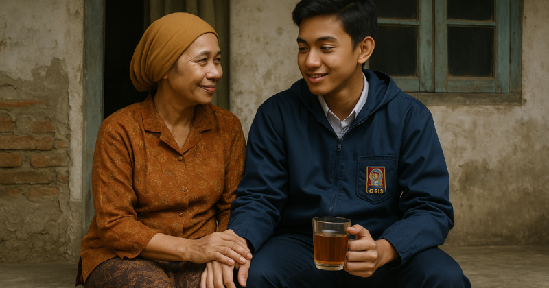 Cerita filmis dan mengharukan tentang Rubiyah, perempuan tangguh yang bertahan di Jakarta dengan ketekunan, luka, dan rasa syukur yang tak lekang.