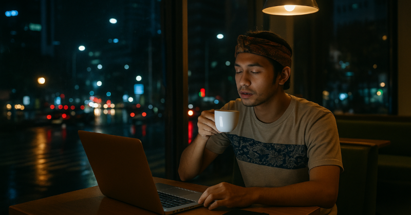 Cerita urban tentang tim hotel yang memadukan AI dan pitutur Jawa untuk menghidupkan kembali ritme kota—manusiawi, hangat, dan penuh jeda yang berarti.