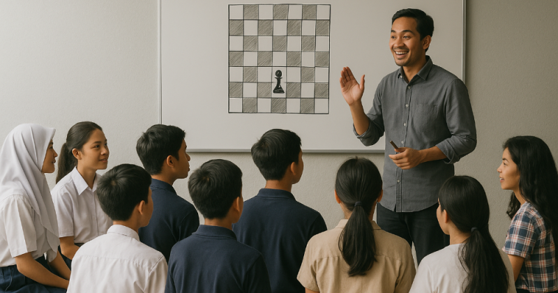 Cerpen urban mengharukan tentang Jayeng, petugas hotel yang menapaki “self mastery” ala pitutur Jawa—dari bidak kecil menjadi penentu arah bagi banyak orang.