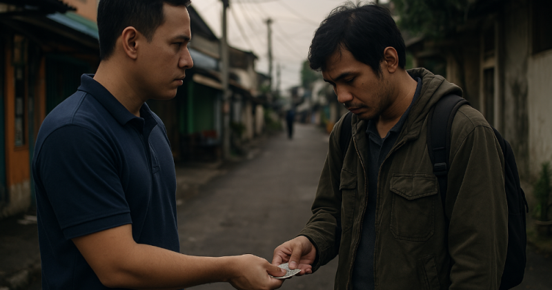 Cerita urban tentang Ambyah yang belajar menjaga jarak, berdiri pada harga diri, dan memandang kota berbeda—berkat seseorang yang tanpa sadar mengubahnya.