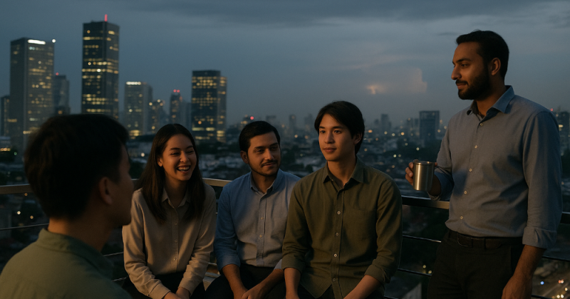 Cerpen urban emosional tentang kepemimpinan yang memanusiakan: pitutur Jawa, krisis listrik, dan lahirnya budaya kerja yang jujur, kolaboratif, dan transformasional.