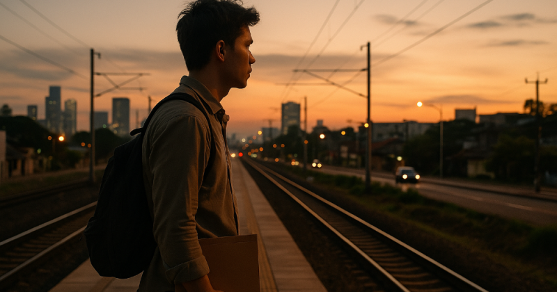 Cerita Amir yang memilih “tanah baru” demi sembuh dari kota yang melukainya. Urban, filmis, menyentuh: tentang berani pergi, menanam, dan tumbuh kembali.