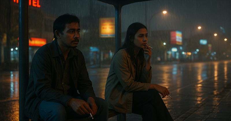 Kisah Jokotole dan Rengganis di Surabaya: kerja, luka, kebakaran gudang, dan keberanian sunyi. Mereka belajar pulang tanpa perlu memamerkan bahagia di media sosial.