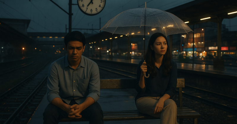 Cerpen urban bergaya Kompas Minggu tentang Hamzah dan Retna di kota: ego, sabar, perpisahan, dan pulang pada diri sendiri. Filmis, logis, mendalam, mengharubiru.