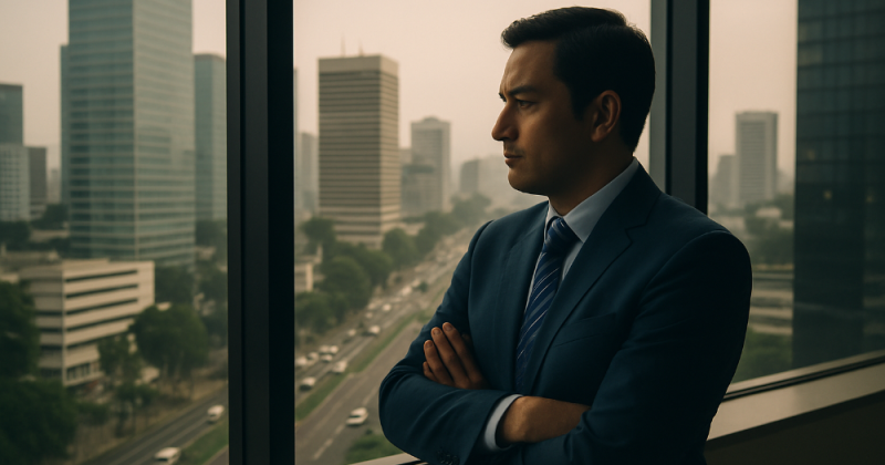 Cerpen penuh emosi tentang kehidupan mapan perkotaan, rutinitas yang mencekik, dan keberanian keluar dari kotak untuk menemukan makna hidup baru.