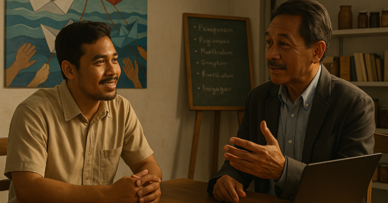 Kisah Samid yang belajar menjaga batas, memaafkan tanpa kembali, dan membiarkan karya berbicara—membesarkan UMKM lewat Sabrang. Mengharukan dan membumi.