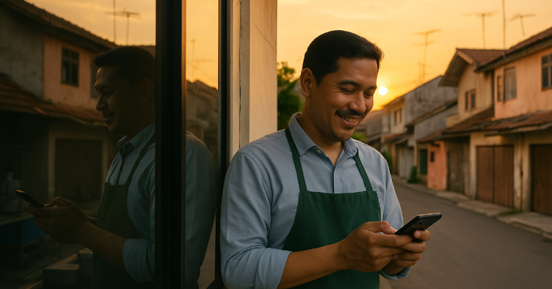 Cerpen urban emosional: orang-orang kota menemukan makna pulang lewat dapur komunitas, kebun atap, dan kemitraan tulus lintas profesi yang bisa direplikasi.