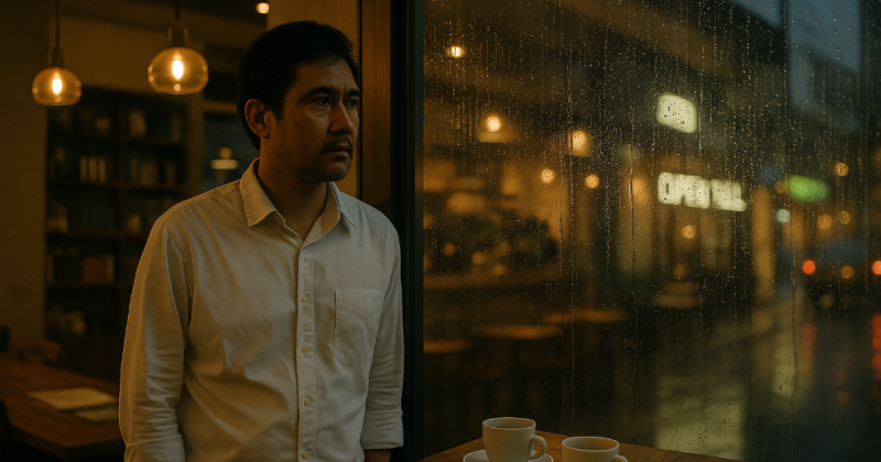 Cerpen urban tentang gosip, reputasi, dan keheningan yang bekerja. Panji dan kawan-kawan menjaga ritme: kelas, dapur, denah—membangun kota yang pelan dewasa.