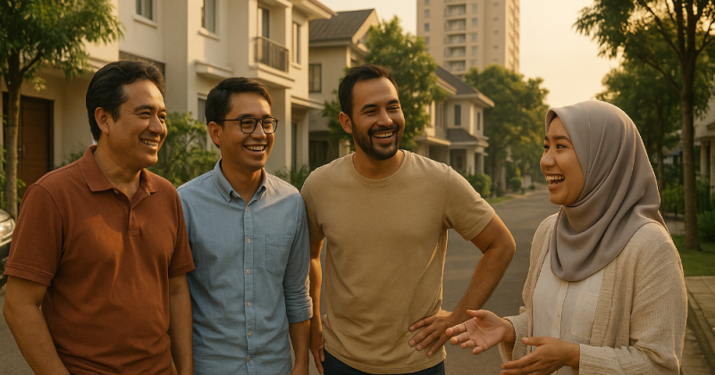 Cerita urban tentang rumah tanpa pagar yang menumbuhkan percaya, kelas Sabtu, dan dapur komunitas—mengubah kecemasan kota menjadi ruang saling jaga.