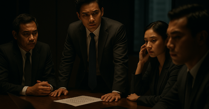 Cerpen urban tentang membaca bahasa tubuh, nada, pola, dan diam di kantor. Mengharubiru, reflektif, solutif—membongkar kode rahasia keputusan.