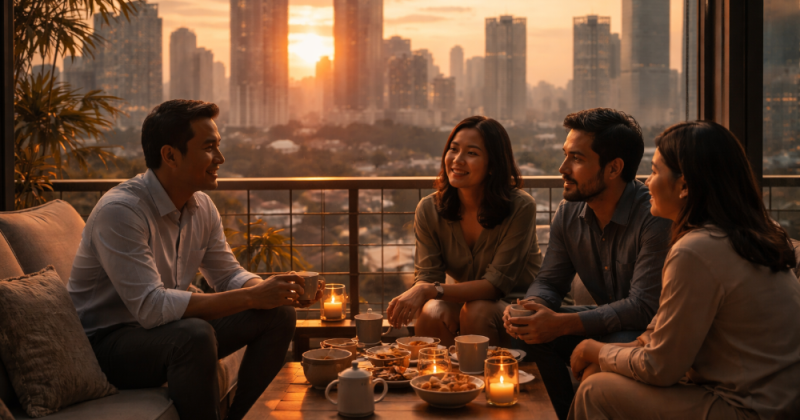 Cerpen emosional berlatar urban Indonesia: karier, bisnis, dan duka yang mengubah arah hidup. Belajar melepas, bersyukur, dan pulang pada yang penting.