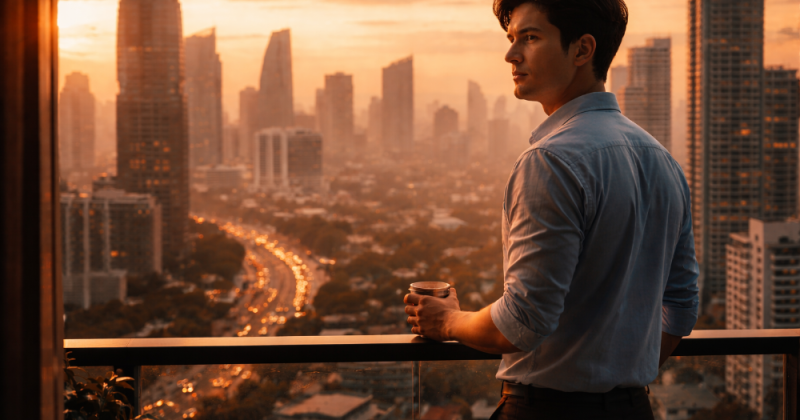 Cerpen reflektif tentang growth mindset, empati, dan design thinking dalam kehidupan urban Indonesia, mengungkap lahirnya jiwa entrepreneur sejati.