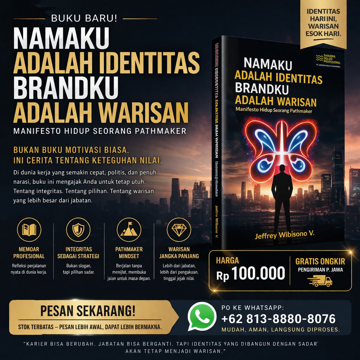 Buku ini bukan sekadar bacaan motivasi. Ia adalah refleksi mendalam tentang bagaimana seseorang bertahan, bertumbuh, dan tetap utuh di tengah dunia kerja yang sering kali lebih menghargai persepsi daripada substansi.