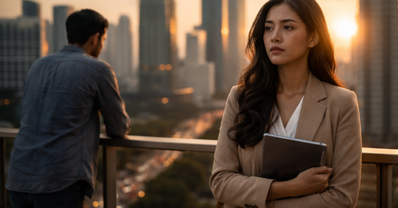 Cerpen emosional bergaya sastra urban tentang perempuan cemerlang yang belajar mengenali pria yang tak layak dinikahi demi masa depan dan harga dirinya.