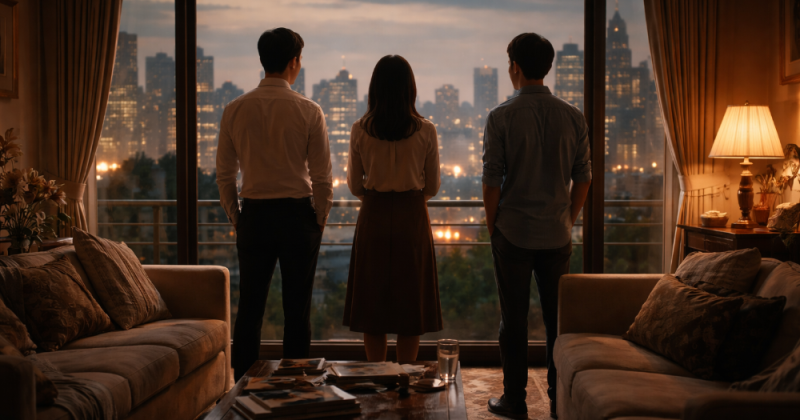 Cerpen urban emosional tentang Hamzah dan Maya yang menghadapi pengkhianatan dalam bisnis keluarga—belajar jujur, pulih, dan memimpin dengan nurani.