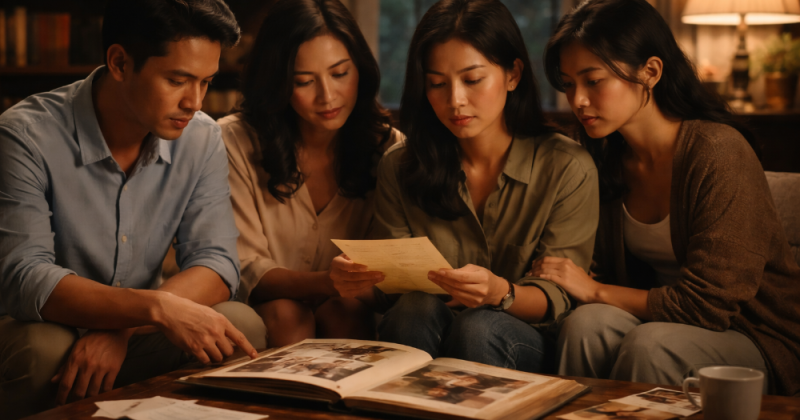 Cerpen emosional tentang saudara, warisan, ego, dan luka keluarga di kehidupan urban Indonesia, ditulis reflektif, mendalam, dan menyentuh hati.