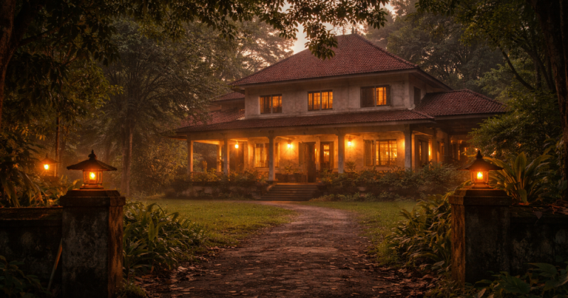 Cerpen sastra emosional tentang rumah tua, karier, keluarga, kehilangan, dan makna pulang dalam kehidupan urban kelas menengah atas Indonesia.