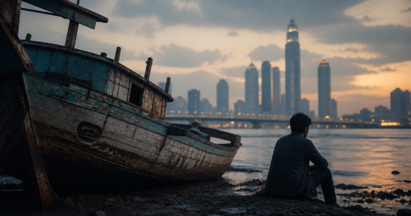 Cerpen urban emosional tentang persahabatan yang perlahan memudar, karier, ambisi, luka diam, dan seni melepaskan tanpa membenci.