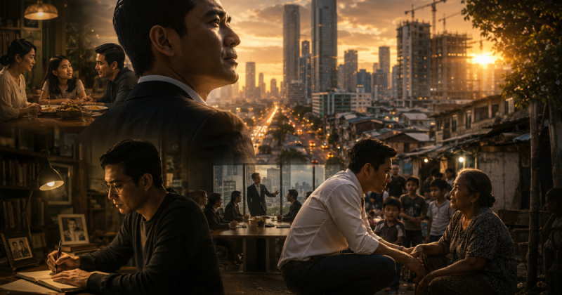 Cerpen reflektif tentang makna nama, kasih, kebijaksanaan, dan kebenaran dalam kehidupan urban kelas menengah Indonesia.